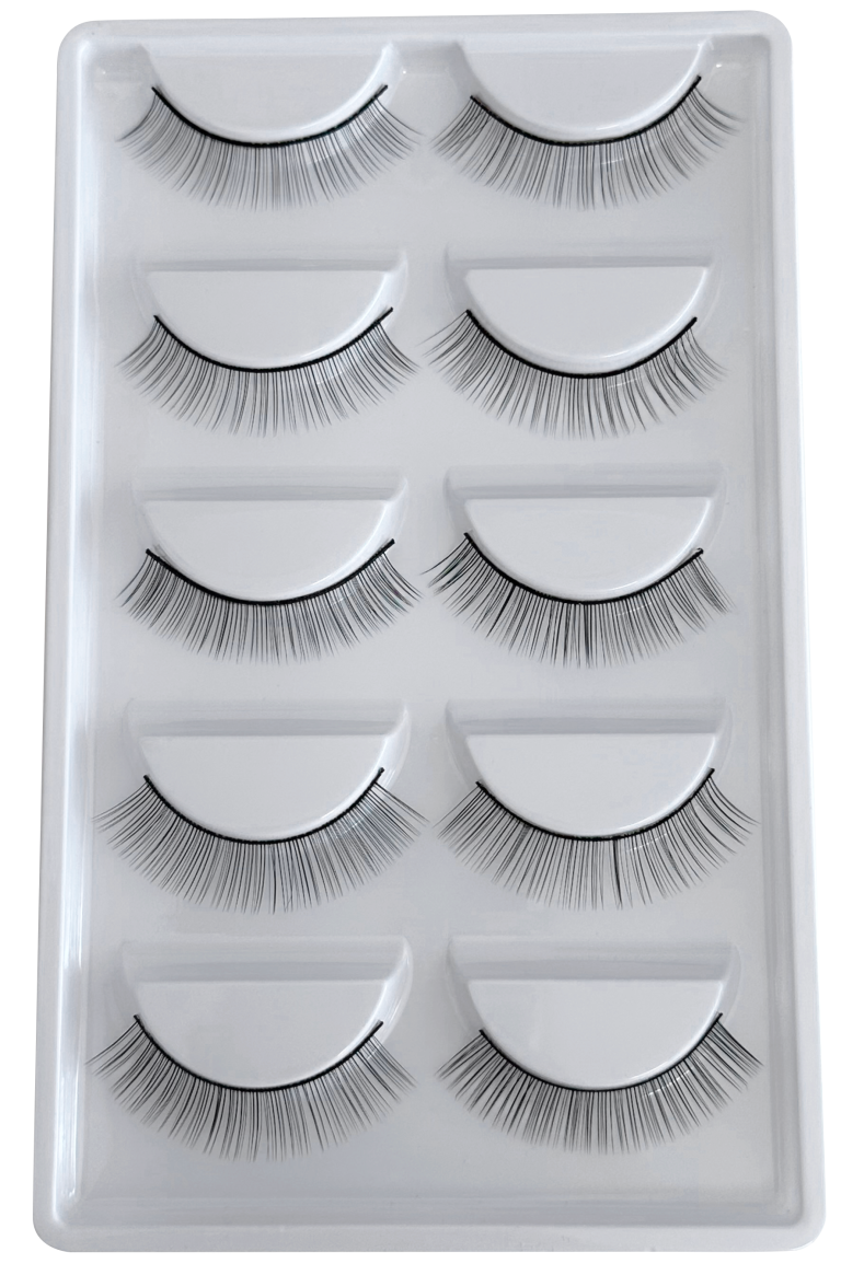 Mākslīgās mācību skropstas praksei skropstu pieaudzēšanā